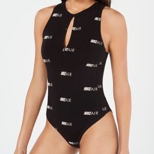 Nike Air Repeat Logo Zip Bodysuit (NWOT)